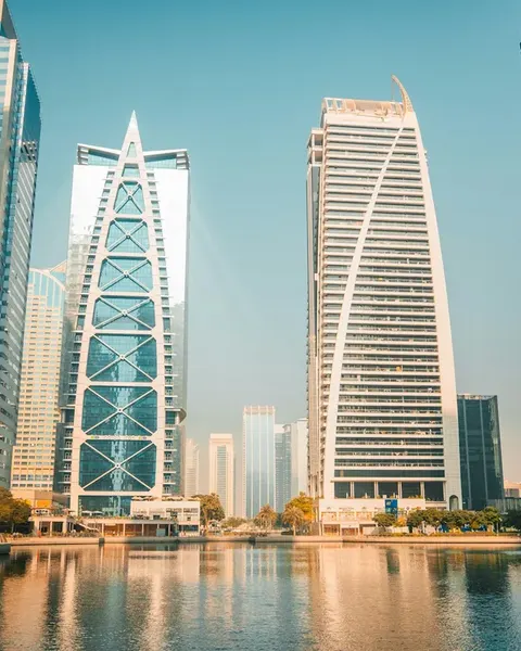 Dubai Marina skyline, UAE